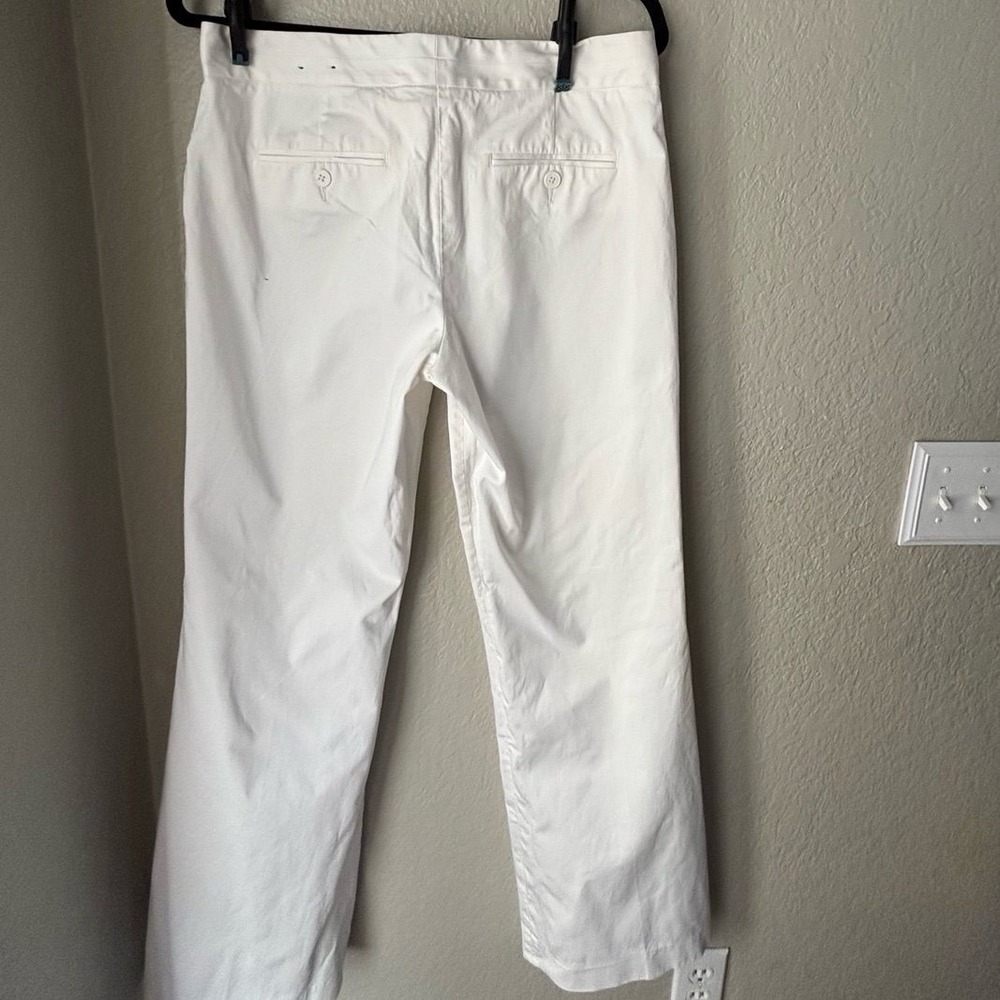 Express Design Studio "Editor" white dress/casual pants  size 10‎ - Picture 6 of 10